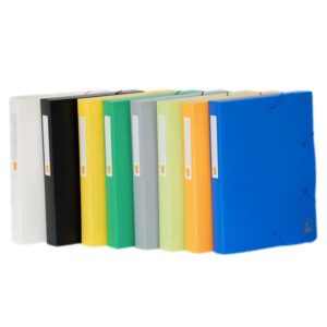 Box de classement polypro 7/10e, dos 2,5 cm et dos de 4 cm <h5>221-222</h5>