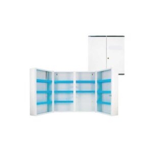Armoire à pharmacie 2 portes vides pour 50 personnes <h5>2450</h5>