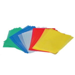 Pochette coin courrier, polypro 12/100e grainé ou  14/100elisse <h5>302 / 302-LISSE</h5>