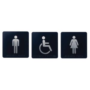 Pictogramme braille aluminium <h5>GS02</h5>