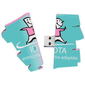 CLÉ USB SUR-MESURE EN PVC 3D <h5>Ref 0000</h5>